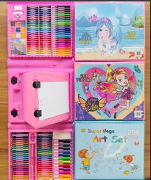 SUPER MEGA SET DE ARTE 208 PCS AL-202 