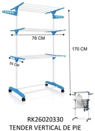 TENDER VERTICAL DE PIE 3 NIVELES RK26020330