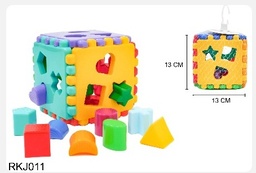 JUEGO DE ENCASTRE CUBO 10 FORMAS EN RED RKJ011