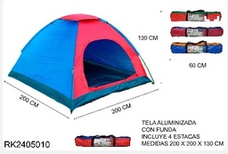 CARPA 4 PERSONAS 2X2X1.3 MTS RK2405010