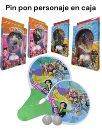 PIN PON PERSONAJES EN CAJA