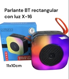 PARLANTE RECTANGULAR X-16 CHICO MUSIC BLUETOOHT