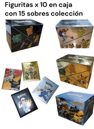 FIGURITAS POKEMON EN CAJA VARIO COLORES COLECCIONABLE CADA UNO