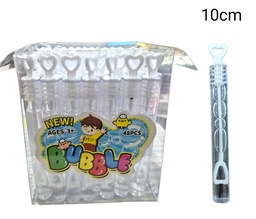 BURBUJERO 10CM BLANCO CON CORAZON AR6001