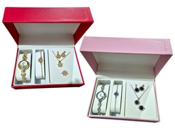 SET DE PULSERA, RELOJ, AROS Y COLLAR EN ALAJERO