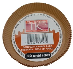 MOLDE DESCARTABLE PARA AIR FRAYER 23.5CM