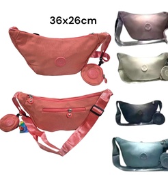 MAXI RIÑONERA CO MONEDERO URBANA JINYUBO SPORT 1 CIERRE Y 1 TRASERO A1674-3 36X26CM
