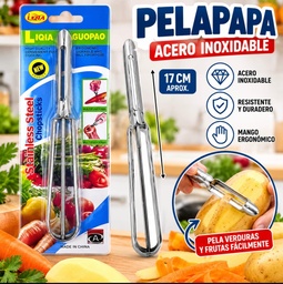 PELA PAPA DE ACERO EN BLISTER 17CM NC6856