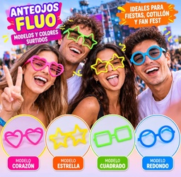ANTEOJO FLUO MODELOS Y COLORES VARIOS YJ0419